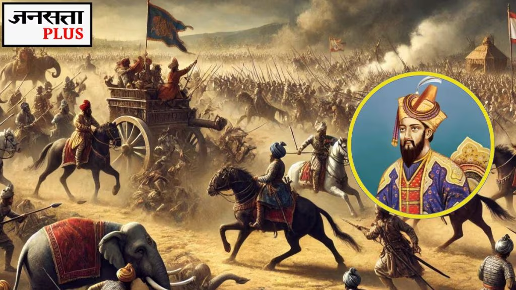 Rana Sanga And Babur Battle